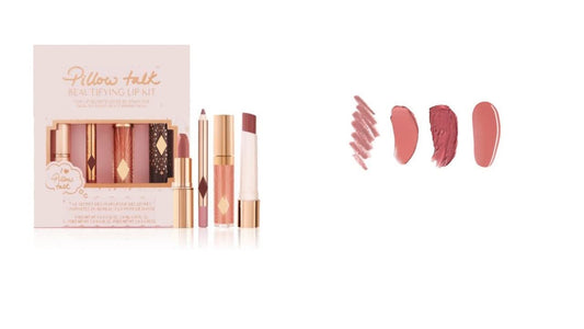 CHARLOTTE'S NEW! PILLOW TALK BEAUTIFYING LIP KIT LIMITED EDITION KI